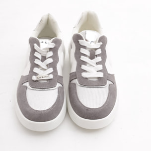 SNEAKERS LOW CHOCOLA' BIANCO/GRIGIO