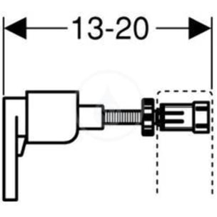 Jeu de fixations murales DUOFIX (111.815.00.1)