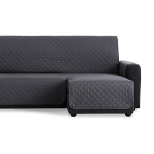 Cubre Sofá Acolchado para Chaise Longue MAU Gris brazo derecho Nordic-Home