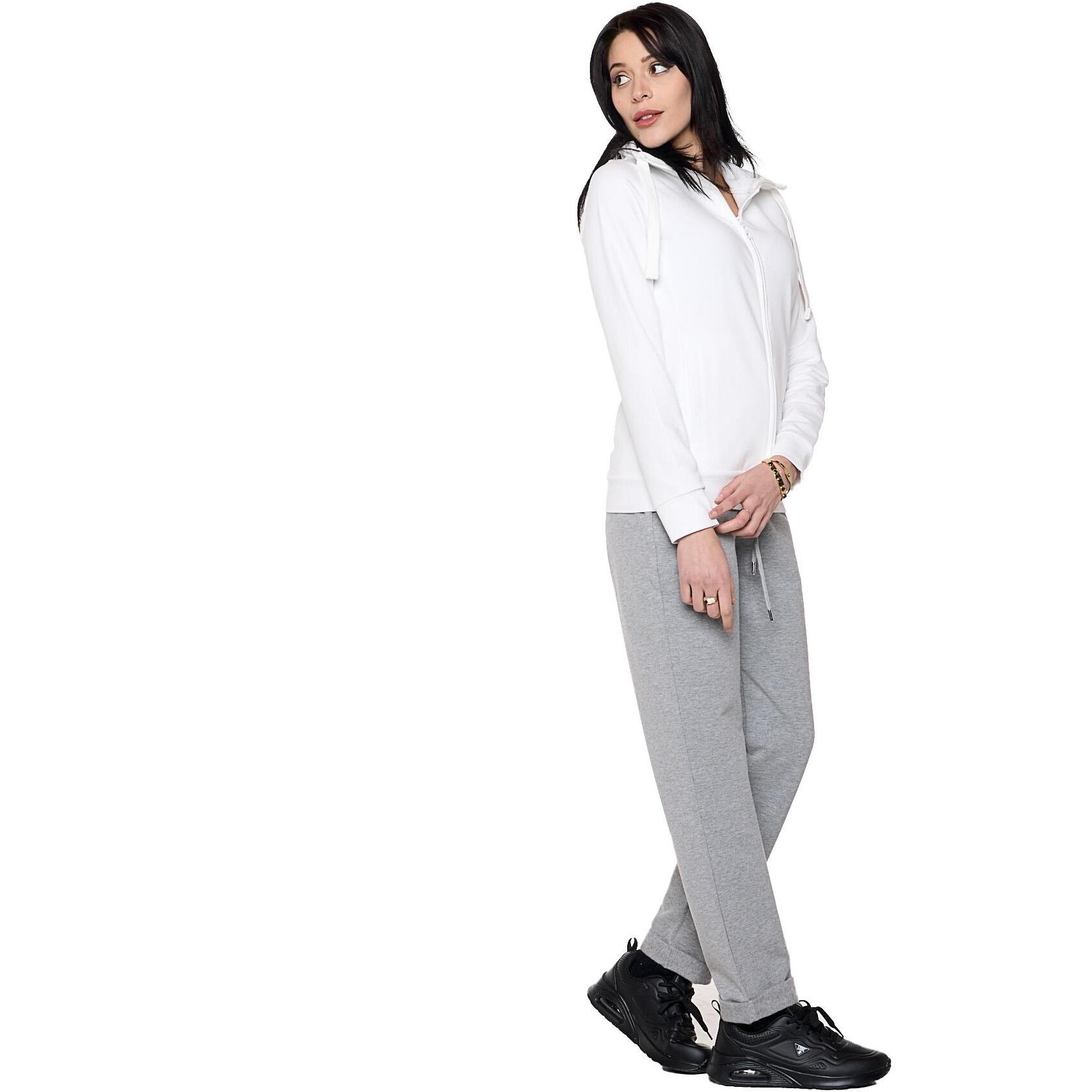 Tuta invernale da donna con colletto e zip "Pearl"