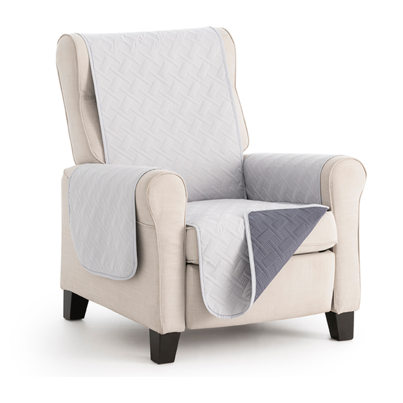 Cubre sillón Relax DRY reversible, acolchado y antimanchas