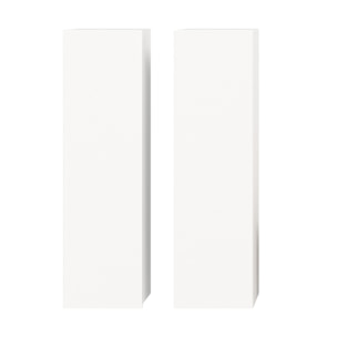 Ethan – 2 armoires murales – blanc - 110 cm - Bois / Blanc