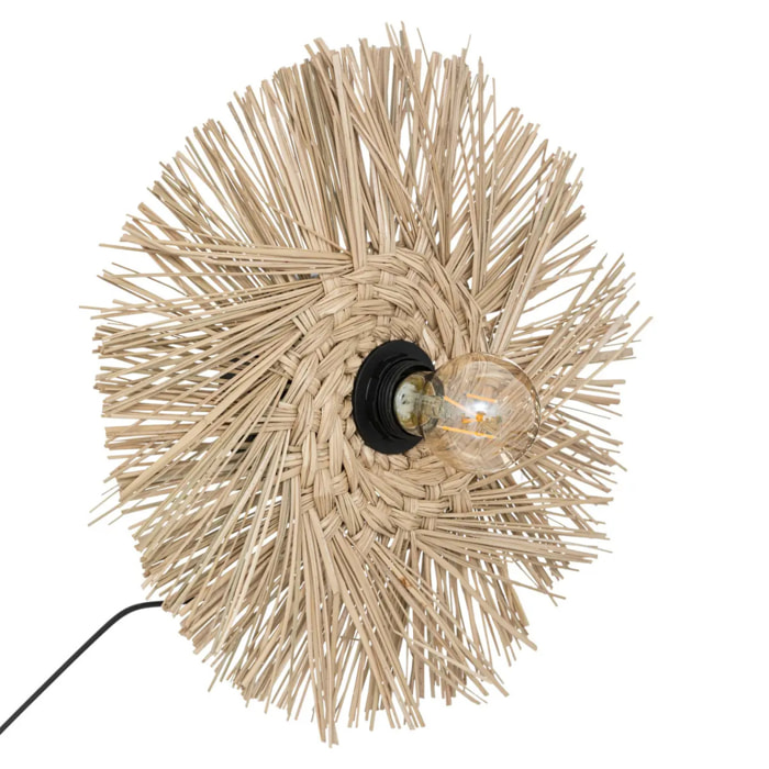 Applique murale "Tea" en paille D34cm