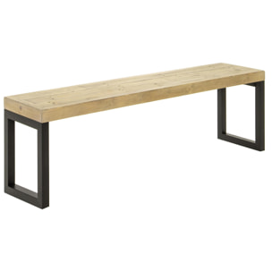 Banc de table en bois recyclé 155 cm AUCKLAND