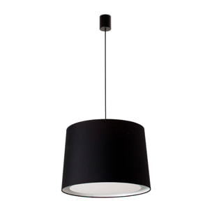 CONGA Lampe suspension simple noir/noir