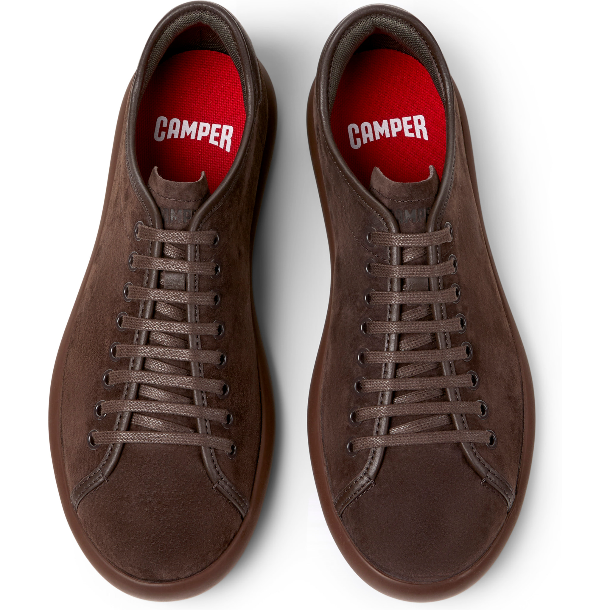 Sneakers - CAMPER Pelotas Soller - Marrone - Pelle nabuk