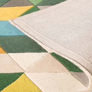 Tapis en laine PRISM Multicolore