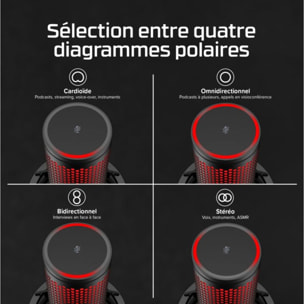 Micro Gamer HYPERX QuadCast 2 Black