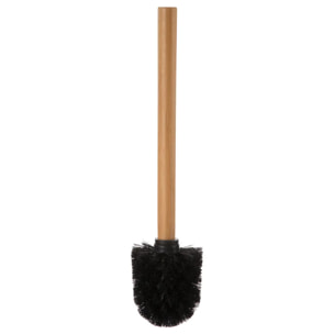 Brosse WC en bambou "Naturéo" noir