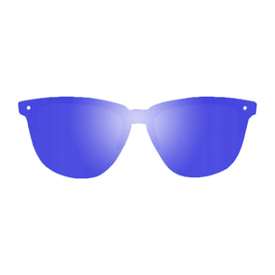 Gafas de sol OCEAN LAFITENIA - Negro mate / Plana azul revo