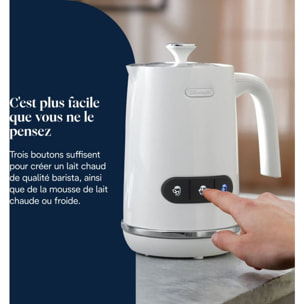 Mousseur à lait DELONGHI LatteMix Métal EMF3.W