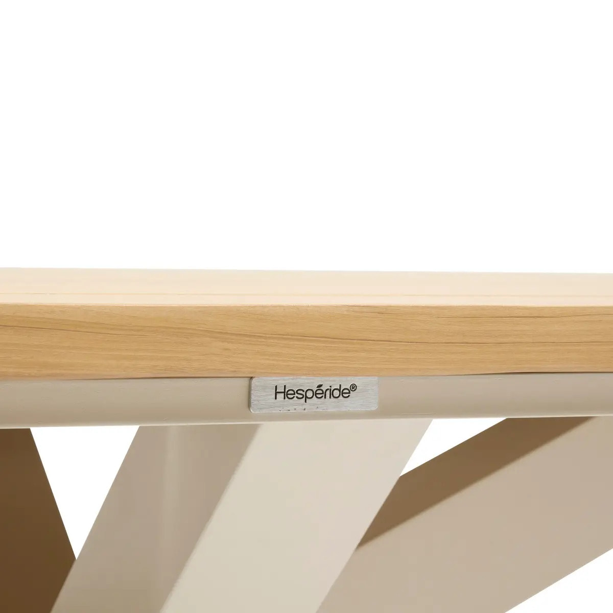 Table de jardin 10 places Oraclion marron