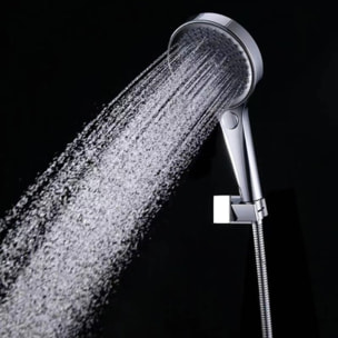 Douchette à main 3 jets,  diamètre 12,5 cm, noir mat (SATBSRS81C)