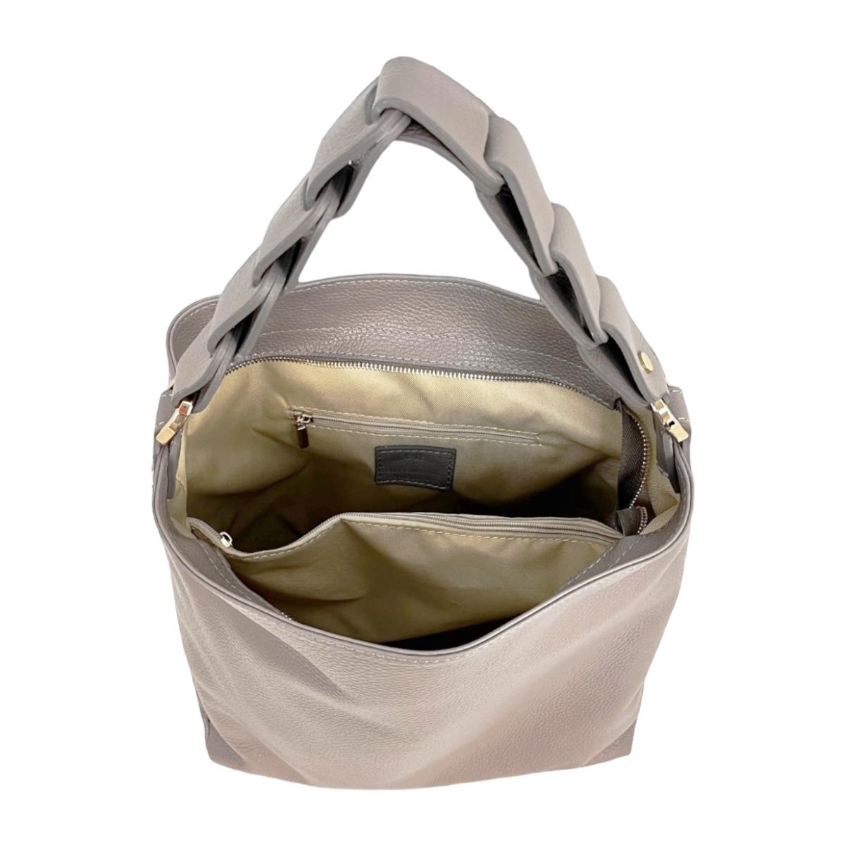 Borsa a spalla Cheval Firenze Lily Grigio