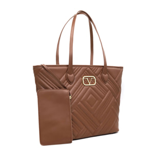 Borsa Shopper SANTORINI da donna ecopelle Prodotto Vegano 42x29x14 cm