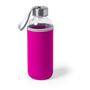 Bottiglia in vetro da 420 ml. con custodia Soft Shell