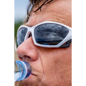 Gafas de deportes acuáticos OCEAN LAKE GARDA - Negro mate / Ahumada