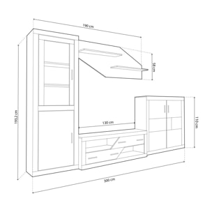 Salón Nuka V10 Cambria - Blanco