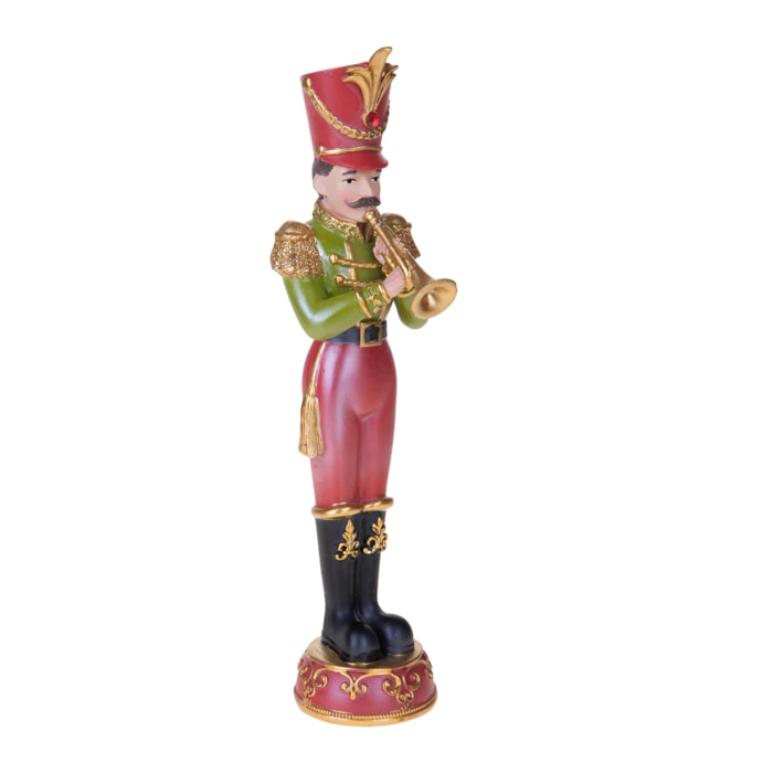 Musicante con tromba - Pezzi 2 - ROSSO - Bianchi Dino SpA