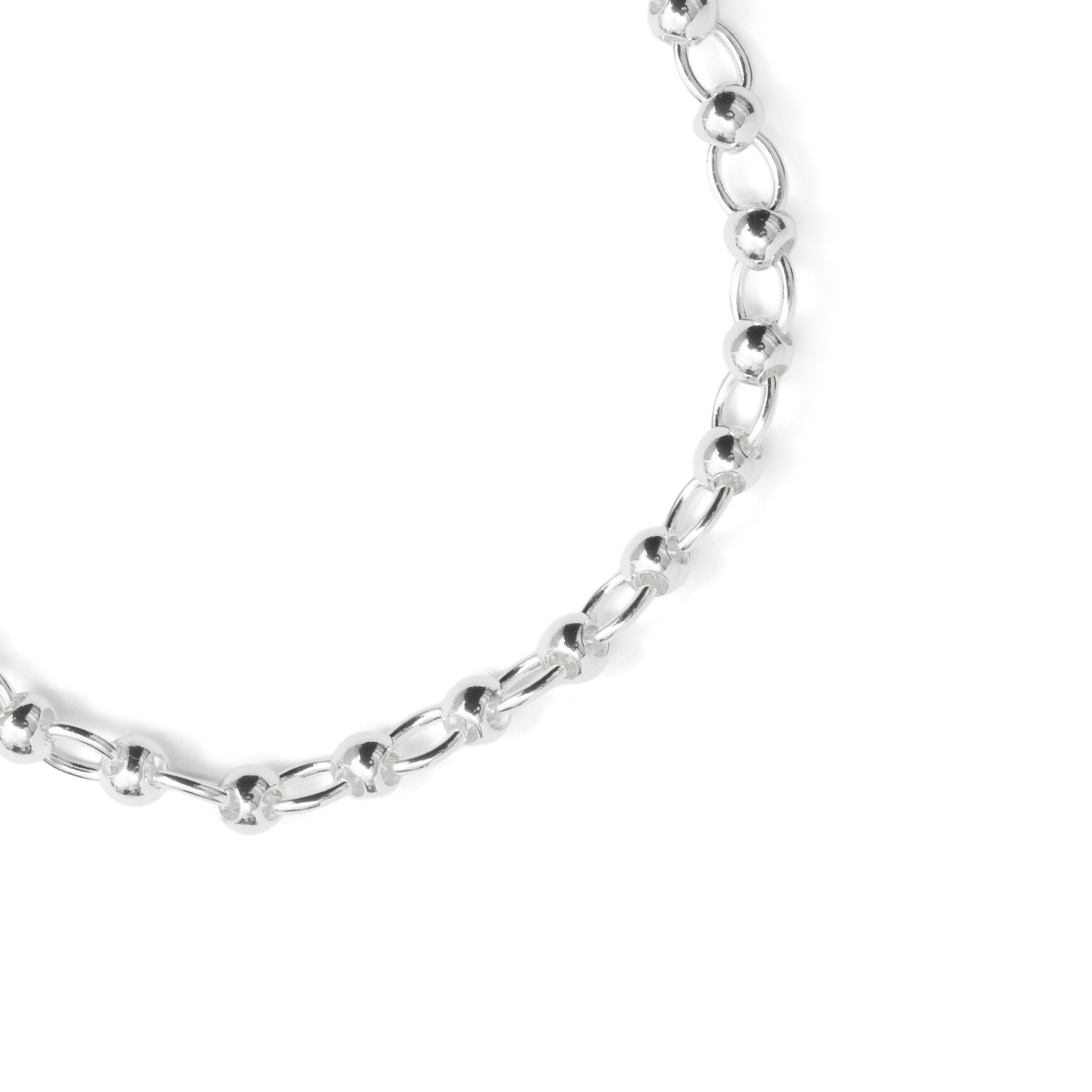 Pulsera Adthi acabado plata