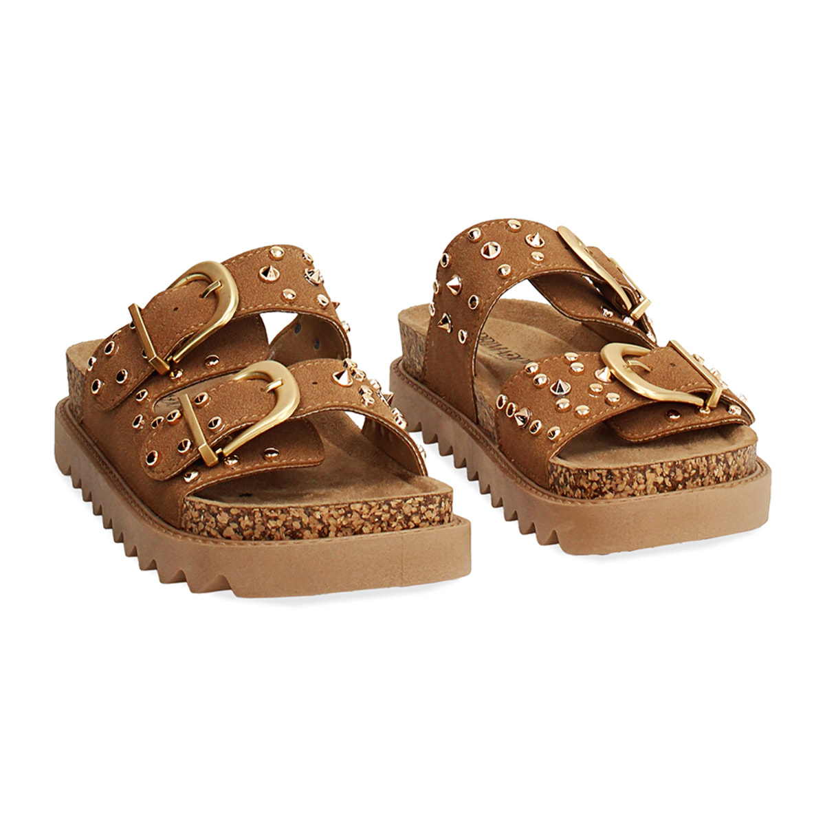 Fussbett taupe tacco 4,5 cm