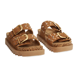 Fussbett taupe tacco 4,5 cm