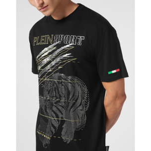 PLEIN SPORT Camiseta Cuello Redondo TIGER