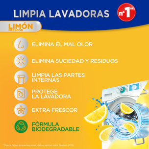 Colon Limpialavadoras, aroma Limón - 2 unidades