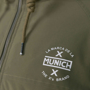 Chaqueta MUNICH lift casual de polyester khaki