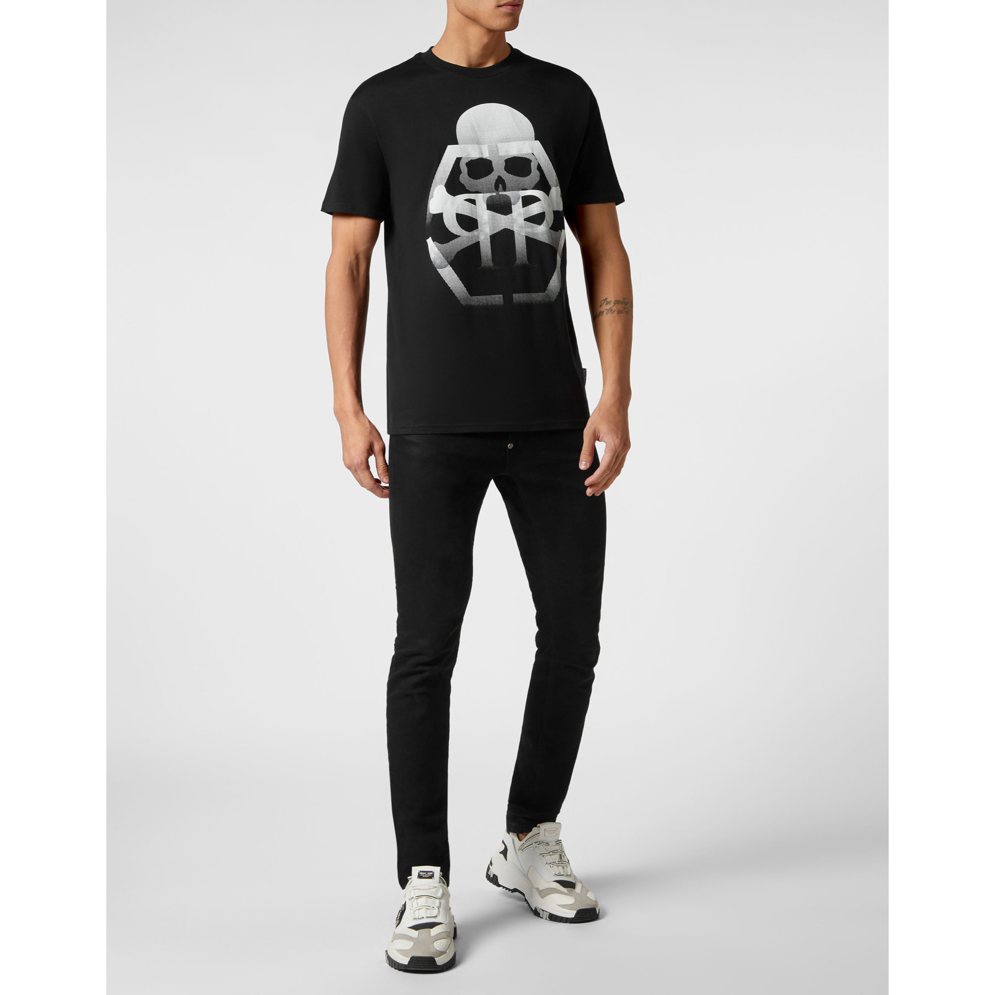 PHILIPP PLEIN Camiseta Cuello Redondo SKULL&BONES