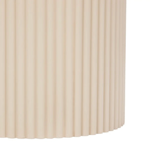 Lot de 2 tables gigognes "Eino" beige 40x40x38cm