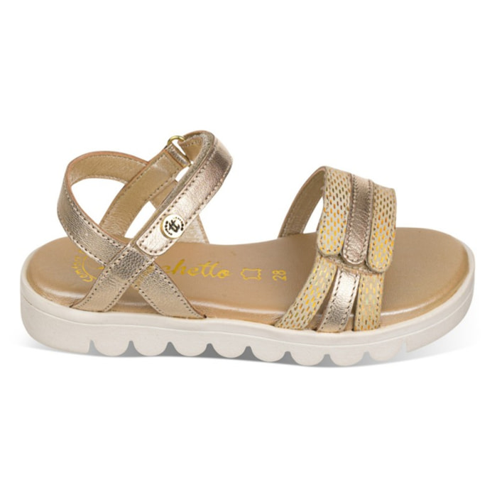 Sandalia flexible velcro