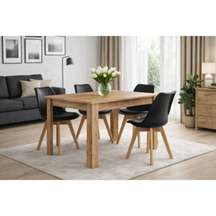 Tavolo da pranzo NP 120x80 cm in Rovere Craft