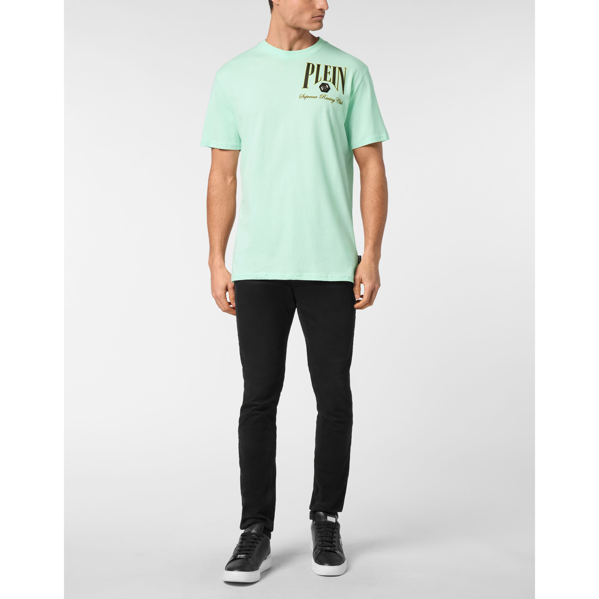 PHILIPP PLEIN Camiseta Cuello Redondo RACING