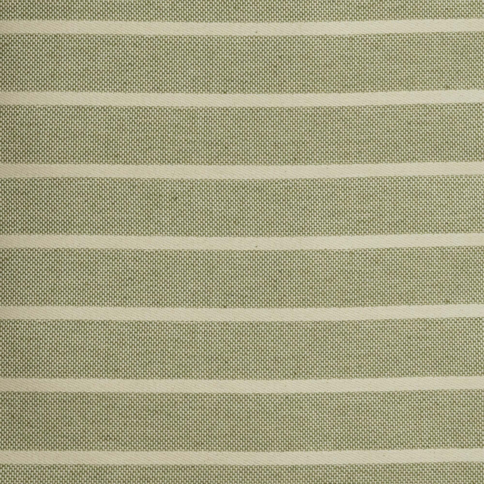 Housse de coussin jacquard 45x45 cm Rayure Vert FC