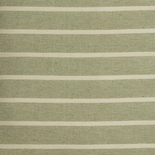 Housse de coussin jacquard 45x45 cm Rayure Vert FC