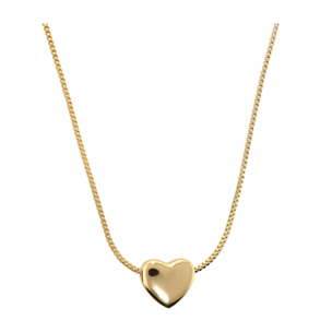 Collana Girocollo Catena Veneziana con Ciondolo Cuore