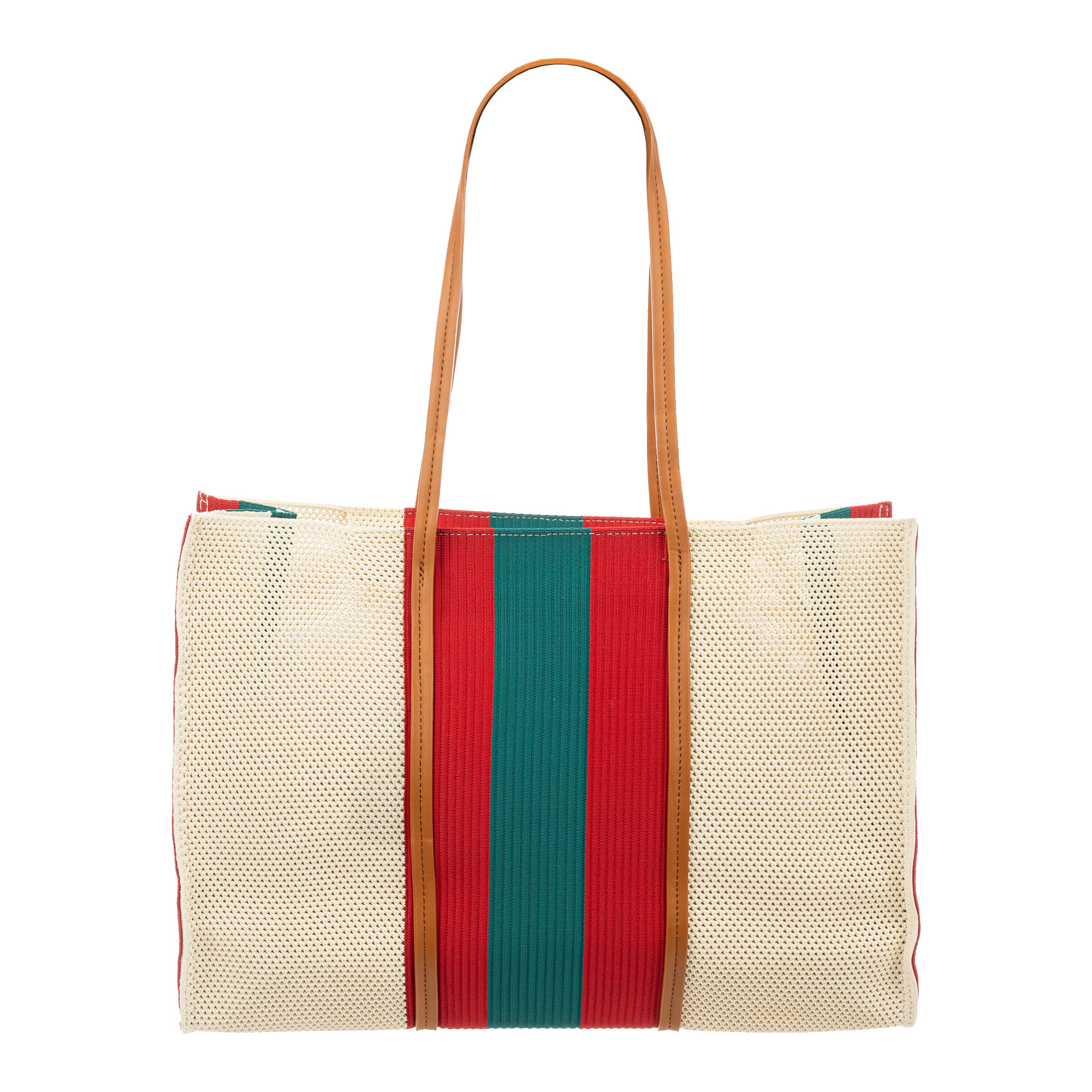Borbore Bolso shopper Mujer. Fabricado en rafia sintética entrelazada.