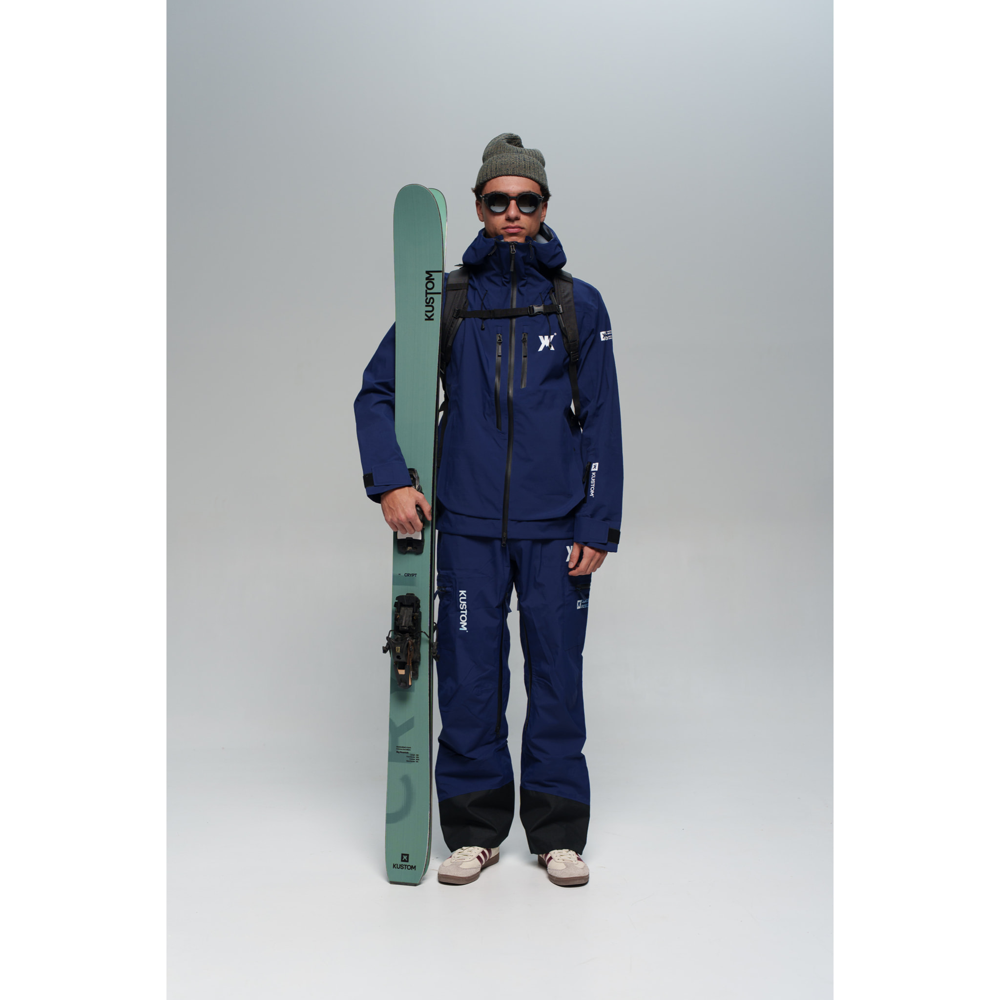 Giacca AQUILO KUSTOM blu navy UOMO