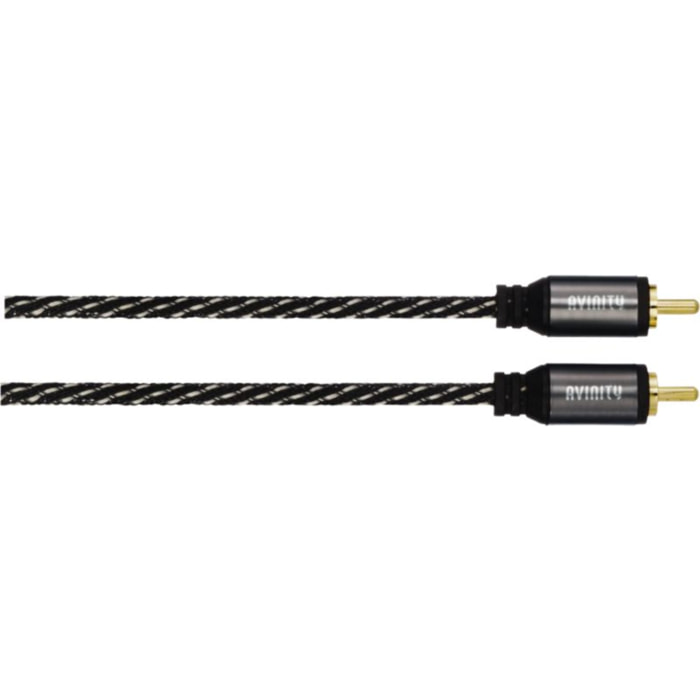 Câble RCA AVINITY x2 fiches RCA 1.5m