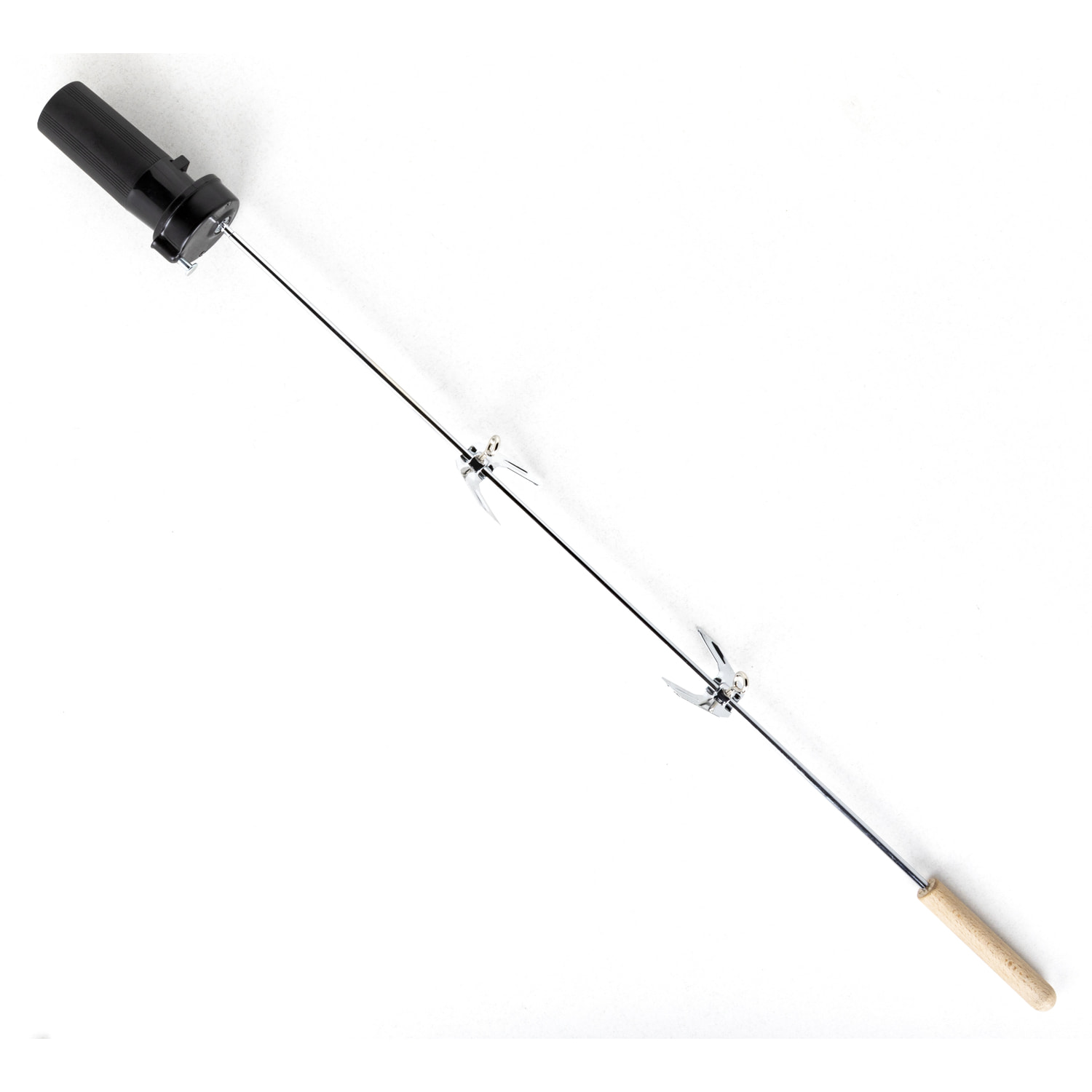 Kit tournebroche 63 cm pour barbecue