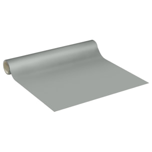 Rouleau adhésif décoratif Vinyle au Mètre - Gris clair - Sticker Lavable Imperméable Mur Cuisine Meubles