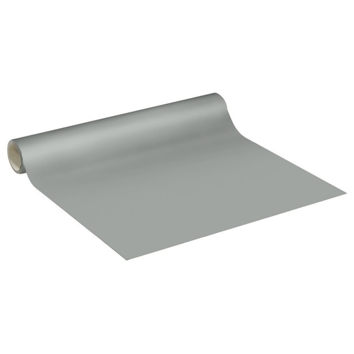 Rouleau adhésif décoratif Vinyle au Mètre - Gris clair - Sticker Lavable Imperméable Mur Cuisine Meubles