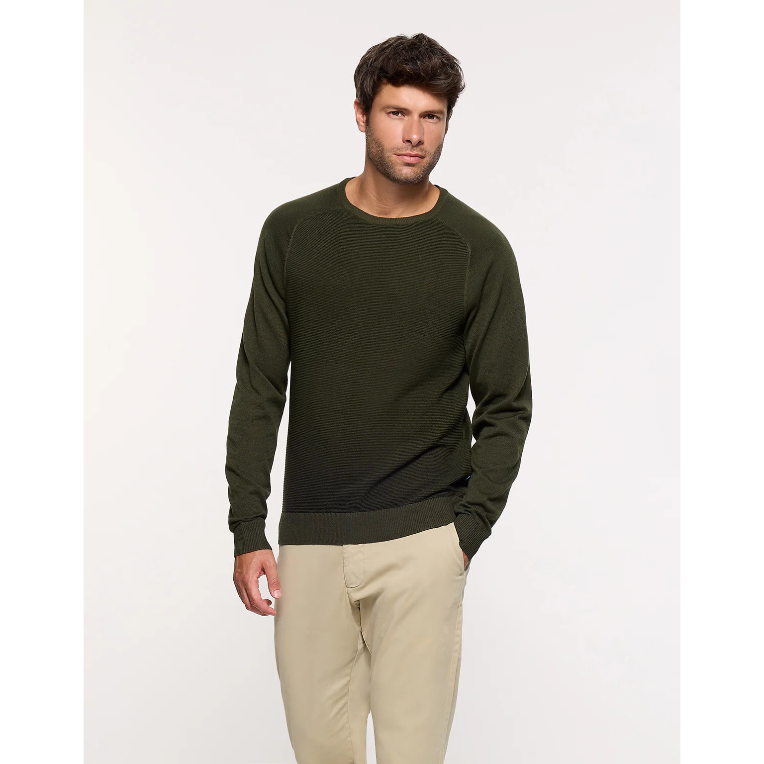 Jersey Manga Larga Verde Oscuro - Nusti