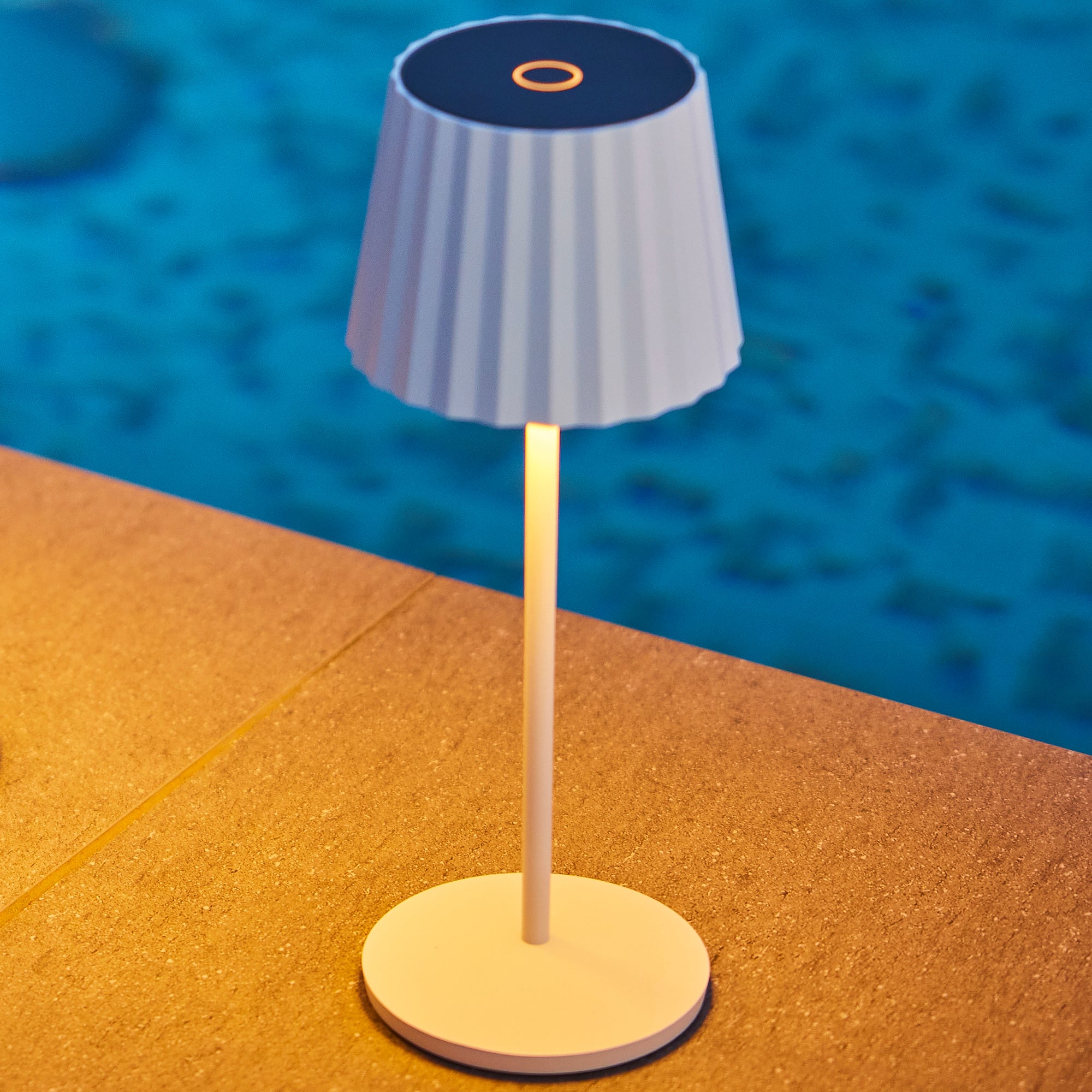 Lampe de table sans fil ABBY H29CM