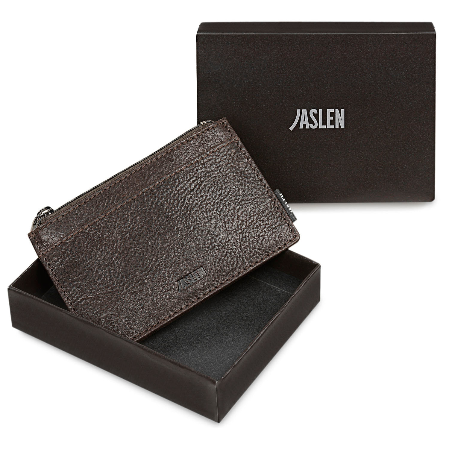 Monedero Piel Hombre Jaslen Hannover Marron