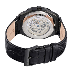 Reloj Pierre Cardin CF.1002.LB.1 Hombre Analogico Automatico con Correa de Cuero