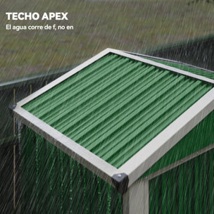 Caseta de Jardín Exterior 1,1 m², 133x87x178 cm, Cobertizo de Jardín Exterior Metálico con Puertas Correderas, Techo Inclinado y Guantes, para Almacenaje de Herramientas Bicicletas, Verde