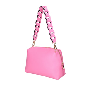 Borsa a spalla da donna - Modello Livia - Vera pelle - 26.0 x 16.0 x 9.0 cm