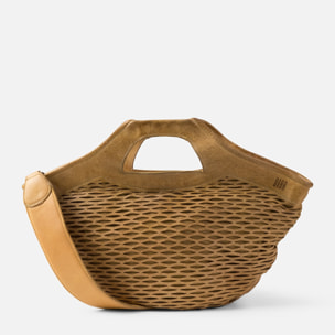Bolso de hombro BIBA Doty de piel
